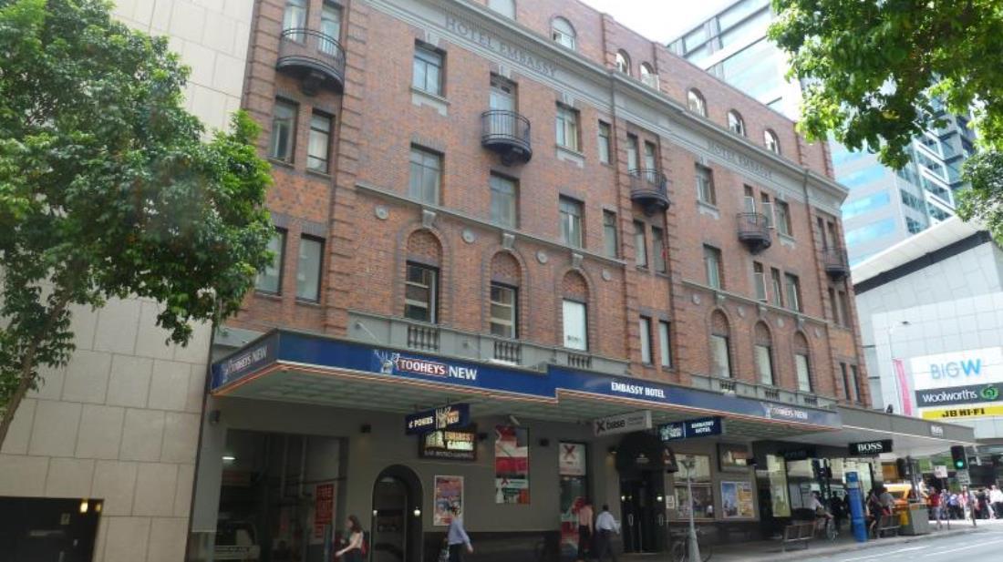 Hostel Base Brisbane Embassy Exteriér fotografie